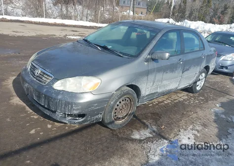 2006 Toyota Corolla Le из США, поврежденный, VIN 2T1BR32E76C687047